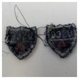 Pair of US Coast Guard Auxiliary Shield Patches.