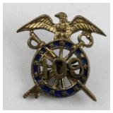 US Army Officers Collar Insignia Quartermaster