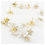 Group of 20 Uniform Star Pins