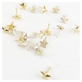 Group of 20 Uniform Star Pins