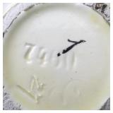 Set of Two Vintage 9" Royal Dux? Amphora Art Nouveau Floral Vases.