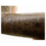 Vintage STERNCREST Briar Wood Pipe with SOLID 14K GOLD ring