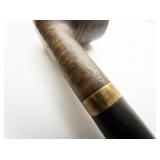Vintage STERNCREST Briar Wood Pipe with SOLID 14K GOLD ring