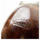 BRUYERE GARANTIE Black Forest Briar Wood Wooden Pipe with Elk/Deer Carving - Three Detachable Parts