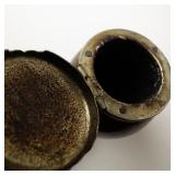 BRUYERE GARANTIE Black Forest Briar Wood Wooden Pipe with Elk/Deer Carving - Three Detachable Parts