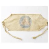 WWII Era US Civil Defense, Air Warden Armband