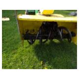 John Deere 420 Tractor, snowblower, mower, snow blade