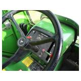 John Deere 420 Tractor, snowblower, mower, snow blade