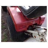 Club Cadet 782 lawn tractor with tiller and mower deck