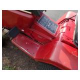 Club Cadet 782 lawn tractor with tiller and mower deck