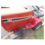 Club Cadet 782 lawn tractor with tiller and mower deck