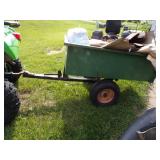 Green yard cart