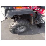 2003 Arctic Cat 400G 4 wheeler with Snow Blade