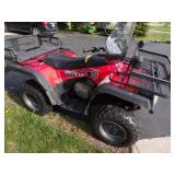 2003 Arctic Cat 400G 4 wheeler with Snow Blade