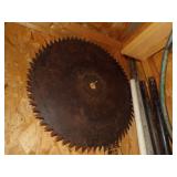 Vintage 24" saw blade