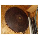 Vintage 24" saw blade