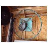 Boat lift Winch and wheel