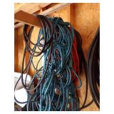3 Extension cord- blue, orange , black and belts