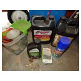 Chain bar oil, chain saw tools