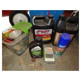 Chain bar oil, chain saw tools