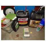 Chain bar oil, chain saw tools