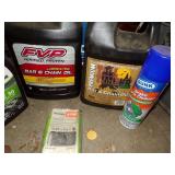 Chain bar oil, chain saw tools