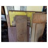 Assorted Wood and Insulation