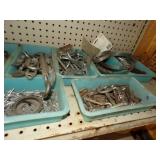 HUGE hardware Lot- Wires, bolts, nut ..etc. - see pictures