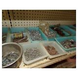 HUGE hardware Lot- Wires, bolts, nut ..etc. - see pictures