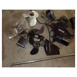 Marine parts lot- electric motorhead, props..etc.