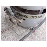 120,000 BTU heater