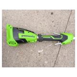 Cordless Greenworks Pole  Tree Trimmer