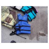 Life Jackets and boat cushions
