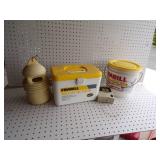 Bait box with Aerator, Minnow buckets