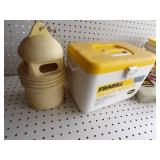 Bait box with Aerator, Minnow buckets