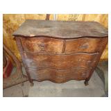 Vintage Dresser with Beveled Mirrow