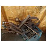 Antique Horse Harness Pieces and MORE