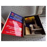 Vintage Microscope in metal box - Gilbert 13074 and Microscope in box