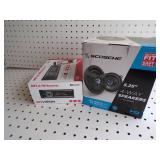 Bluetooth radio and 5.25" speakers