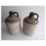 Vintage Stoneware Crock Jugs