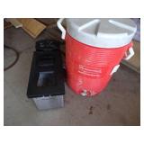 Hamilton Beach Fryer and Rubbermaid Water Cooler