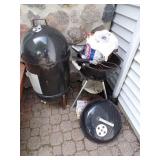 Smoker and Charcoal Grill