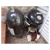 Smoker and Charcoal Grill