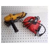 Dewatt 4 1/2" Grinder and Jig Saw