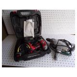 1/2" Drill and 18v cordless Drill set with case