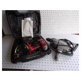 1/2" Drill and 18v cordless Drill set with case
