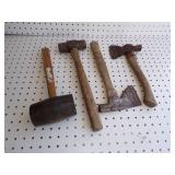Rubber Mallet, 2 Hatches, Hand Maul