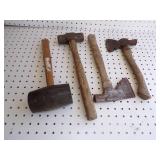 Rubber Mallet, 2 Hatches, Hand Maul