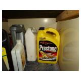 Bottom 2 Shelves - Assortment of Auto Fluids