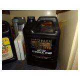 Bottom 2 Shelves - Assortment of Auto Fluids